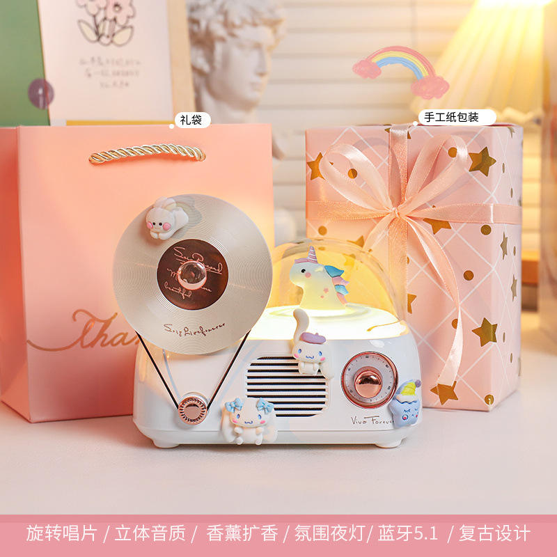 Unicorno bianco+confezione regalo fatta a mano