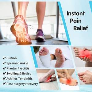 Nouveaux produits idées 2024 arrivée tendance Gel réutilisable thérapie par le froid refroidissement chaussette cheville pied Ice Pack Wrap - Product Image 4