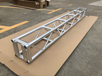 Structure de treillis en aluminium à installation rapide, conception modulaire, capacité de charge de 1000 kg, couleur argent, modèle GE TRUSS pour utilisation sur scène