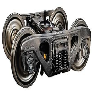 โบกี้รถบรรทุกขนาด 20 ตัน รับน้ำหนักเพลา 1000 มม. พร้อมล้อเหล็กตีขึ้นรูปขนาด 1000 มม. - Product Image 1