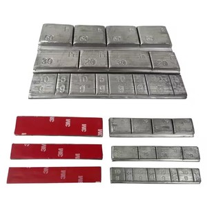 50 mảnh dính bánh xe hợp kim trọng lượng Kit với 1/4 oz chì dính trên bánh xe điều kiện mới vỏ và dính bánh xe trọng lượng với băng - Product Image 6