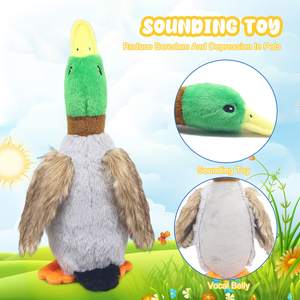 Fabbrica non tossico in lattice simpatico <span class=keywords><strong>cane</strong></span> da compagnia giocattolo cigolante per cani di piccola taglia di medie dimensioni che masticano peluche giocattolo interattivo - Product Image 2