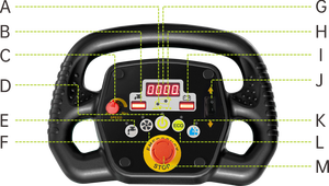 Mzl Thiết bị làm sạch công nghiệp gạch Thiết bị làm sạch sàn tự động sàn Scrubber khô với pin - Product Image 6