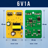 Cartes d'alimentation à protection contre les surtensions, indicateur de fonctionnement, 6W 6V 1A, pour remplacement et réparation, direct usine