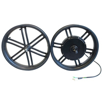 20x4.0 20 pouces sans balais sans engrenage 48V 60V 1000W 1500W gros pneu moteur de moyeu arrière Kit de Conversion de vélo électrique