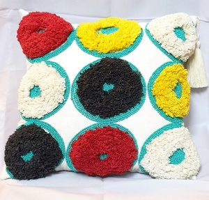 Housses de coussin décoratives de couleur vives, haute qualité, 1 pièce - Product Image 1