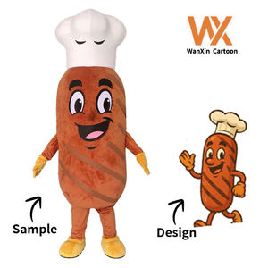 <span class=keywords><strong>Costume</strong></span> de mascotte carnaval <span class=keywords><strong>saucisse</strong></span> - Product Image 2