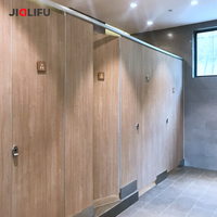 Mamparas para Cubículos de Baño Jialifu, Resistentes al Fuego y al Agua, de Laminado Compacto Fenólico HPL, para Edificios de Oficinas