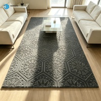 Tapis de sol gaufré 3D de haute qualité pour la décoration intérieure, tapis de salon, tapis de sol gaufrés, prix de gros