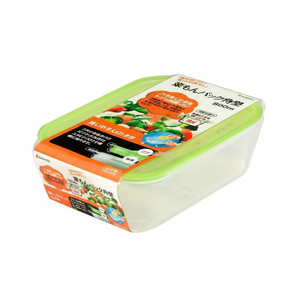 Inomata 850ml contenitore rettangolare verde per alimenti - Product Image 1