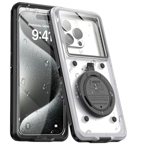 Silicone Diving Mobile Phone Case IP68 Waterproof Underwater Touch Fingerprint & Face ID | Adventure Sports for Skiing Surfing