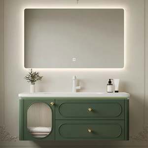 Muebles de Baño Individuales de Estilo Francés Ligero, Retro y Romántico, que Integran Moda y Clásicos - Product Image 5