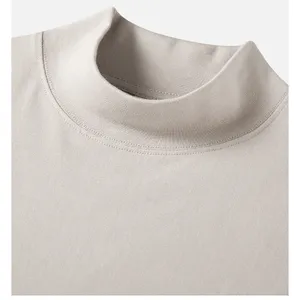 工場卸売高品質ヘビーウェイトTシャツ長袖Tシャツ綿100% メンズスポーツ特大ブランクT