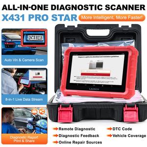 เครื่องวินิจฉัยยานยนต์ Launch X431 <span class=keywords><strong>Pro</strong></span> Star ALL System สำหรับซ่อมแซมรถยนต์ 98% ของรถทั่วไป พร้อมฟังก์ชั่น OBD Scanner - Product Image 4