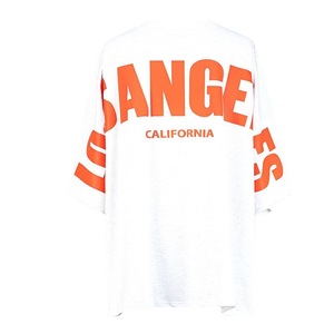 T-shirt Oversize à Manches Courtes Col Rond Épaules Tombantes Été Streetwear Sportif Hauts - Product Image 3