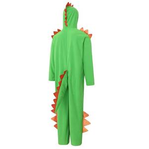 Disfraz de Dinosaurio Verde para Halloween, Traje de Pijama para Adultos con Cola Grande, Disfraz de Cosplay de Poliéster - Product Image 4