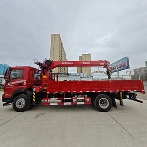 <span class=keywords><strong>Camion</strong></span> <span class=keywords><strong>grue</strong></span> Dongfeng 4X2 neuf et d'<span class=keywords><strong>occasion</strong></span> avec moteur Yuchai 10T, couple de levage élevé pour le transport de marchandises, composants principaux CLW - Product Image 3