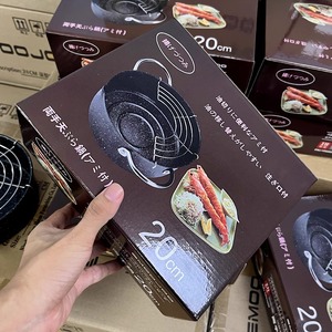 Nouvelle friteuse à gaz modèle 20 cm avec revêtement en pierre Maifan et économiseur d'huile pour la cuisine à domicile - Product Image 5