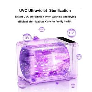 Kompakte Mini-All-In-One-<span class=keywords><strong>Top</strong></span>-Beladung Elektrische automatische Waschmaschine/Trockner Kunststoff Tragbar für Wohnheim RV Hotel Verwenden Sie hohe Effizienz - Product Image 3