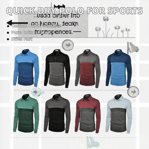 T-shirt à manches courtes en coton tricoté 100 % à séchage rapide pour le golf, la pêche et les sports, avec impression par sublimation personnalisée – Décontracté pour homme - Product Image 2