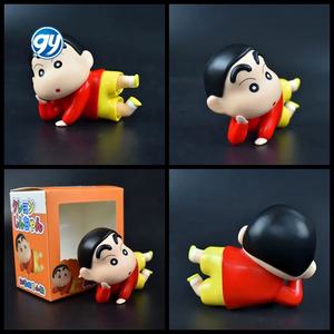 Statuetta Modello Collezionabile di Shinnosuke Crayon Shinchan Rilassato in Posizione Laterale con Scatola - Product Image 4