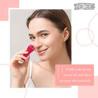 Rouleau de massage facial portable en pierre volcanique, outil transfrontalier absorbant l'excès de sébum pour la beauté et les soins personnels