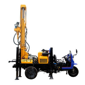 Máquina perforadora portátil de pozos de agua con motor diésel en venta, equipo de perforación de pozos de agua de 312 m - Product Image 3