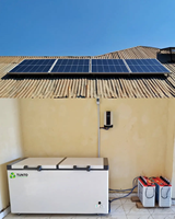 Congélateur solaire durable 408L 458L avec panneau solaire et batterie solaire, efficace pour une utilisation hors réseau, ventes chaudes en Afrique