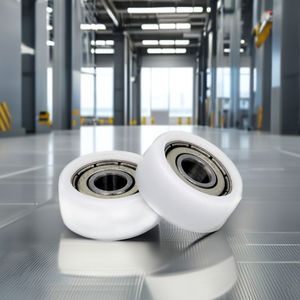 Roulements à rouleaux revêtus de plastique à faible bruit 15MM 20MM 25MM <span class=keywords><strong>30MM</strong></span> 35MM 40MM 608 626 ZZ 2RS Pom <span class=keywords><strong>Nylon</strong></span> porte coulissante porte roue à rouleaux - Product Image 1