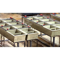 CATAQUA Machine et Équipement Automatiques pour Écloserie de Poissons, Bacs d'Aquaculture pour l'Élevage Piscicole