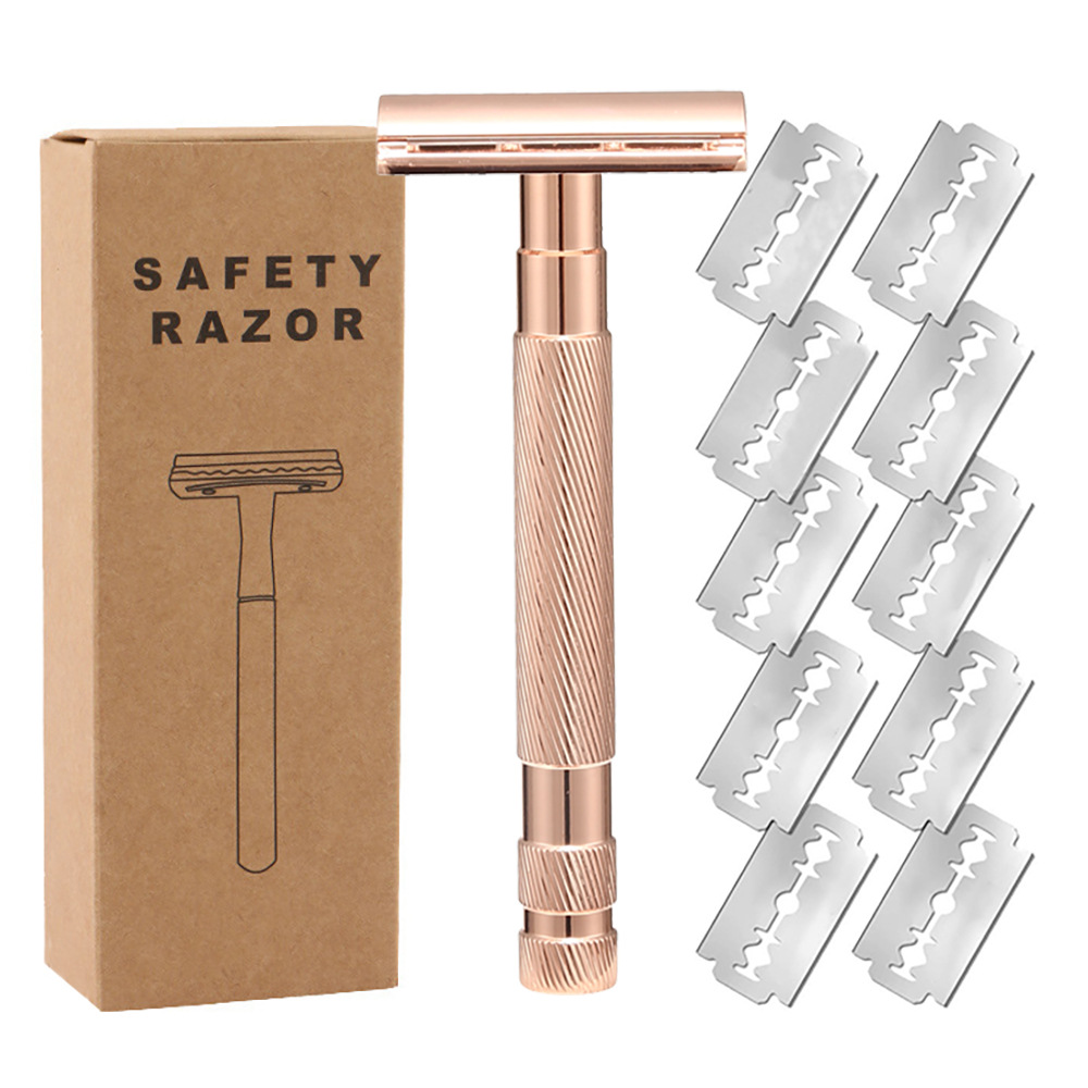 Dsr05 rose gold twill 10 blade
