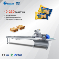 Machine d'emballage numérique entièrement automatique avec fonction de collage et d'étiquetage pour l'alimentation et l'habillement