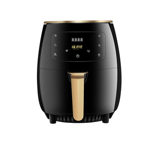 <b>Electric</b> Plastic Air Fryer 5L Digital Touch Control PTFE Non-Stick Basket 360 Degree Viewable <b>Pan</b> Easy Clean 1 Year Warranty - Product Image 1