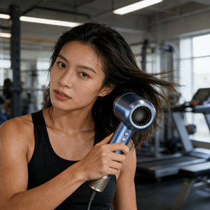 <span class=keywords><strong>Secador</strong></span> de Pelo <span class=keywords><strong>Iónico</strong></span> con Potente Motor de CA de 1800 W, <span class=keywords><strong>Secador</strong></span> de Iones Negativos con 2 Boquillas y 1 Difusor para el Hogar, Salón, Viajes, Mujeres y Niños - Product Image 5