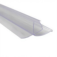 Porte-étiquette de prix Huasso YZ-21 transparent blanc en PVC/PET/PC, bande de données, support de suspension, écologique, qualité alimentaire, pour supermarché