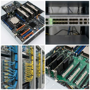Carte réseau serveur IA Lierxin LEX-AISVR-NIC HDI 1-24 couches, carte PCB personnalisée, haute vitesse 400G/800G InfiniBand RoCE, conception à faible perte - Product Image 6