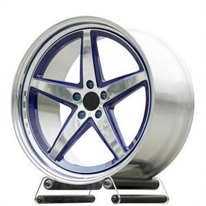 Ruedas Forjadas <span class=keywords><strong>de</strong></span> Dos Piezas 5x120 R20 R22 con Tapa Central Azul Zafiro, Mejora Personalizada para Cadillac CTS Coupé, Piezas Automotrices - Product Image 2