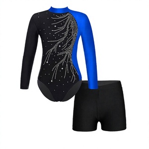 Trajes de Danza Contemporánea para Niñas de 6 a 16 Años, Leotardos para Gimnasia, Ropa de Entrenamiento para Niñas - Product Image 2