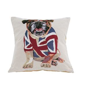 Customized Flags Design <strong>Union</strong> <strong>Jack</strong> Animal Pattern Pillow Case Polyester Cotton Cushion Cover for Sofa Bed - Product Image 1