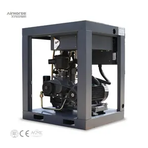 Compressores de ar de parafuso 15kw 20hp, entrega rápida, equipamentos de compressor de parafuso silencioso 8bar 10bar 5.5hp 7.5hp 10hp 15hp