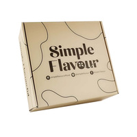 Boîtes de stockage d'emballages avec logo double face en papier kraft imprimé personnalisé Boîtes d'emballage alimentaire pour gâteaux Boîtes pour cupcakes Papier d'art
