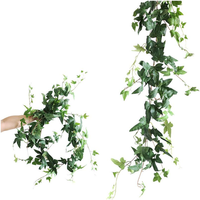 Plante Artificielle Murale en Rotin pour Jardin Moderne, Décoration Murale en Rotin pour Bureau, Fleurs en Plastique, Verdure et Succulentes