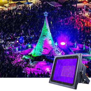 120W UV luce di inondazione 395nm fluorescente LED per la festa di Halloween pittura del corpo impermeabile luce ultravioletta nera lampada di polimerizzazione - Product Image 3