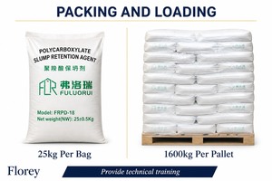 Poudre FRPD-18 PCE 98% Polycarboxylate pour la rétention de l'écoulement, additif pour <span class=keywords><strong>mortier</strong></span> autolissant à base de gypse, longue durée de travail - Product Image 5