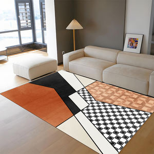 <span class=keywords><strong>Tapis</strong></span> à poils bas pour table à manger-Miettes faciles à nettoyer, chaises glissent en douceur - Product Image 1