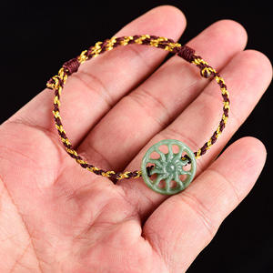 Pulsera de Jadeíta Verde Natural, Diseño Original, Moda UNISEX, Regalo con Certificado de Tasación SL150 - Product Image 3