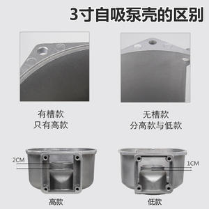 Self-Priming <b>Pump</b> with Aluminum Gasoline Engine 2-Inch 3-Inch 4-Inch <b>Water</b> <b>Pump</b> Accessories Housing for Clean <b>Water</b> <b>Pump</b> Casing - Product Image 5