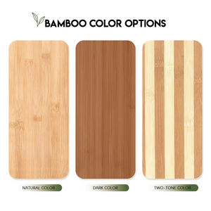 Planche à découper rectangulaire en bambou personnalisée pour cuisinière et comptoir avec 4.5cm d'épaisseur durable et facile à nettoyer - Product Image 6