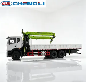 Camion-grue, grue montée sur camion, véhicule de levage hydraulique pour la construction et les charges lourdes - Product Image 3