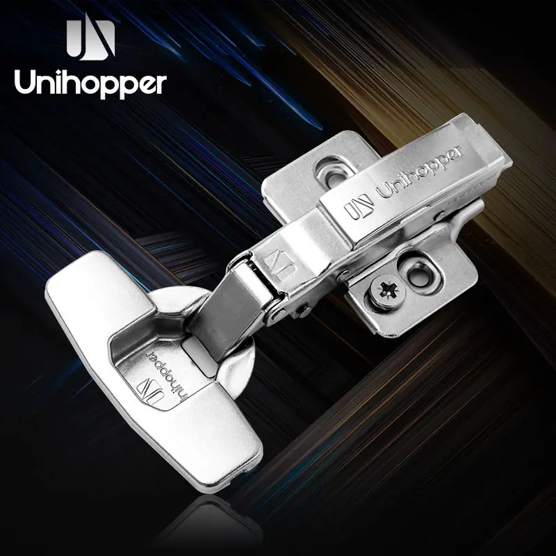 ユニホッパーメーカークリップ3D調整可能なソフトクロージング隠しハードウェアキッチン油圧家具キャビネットヒンジ